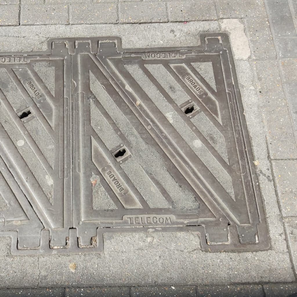 Photo of manhole cover